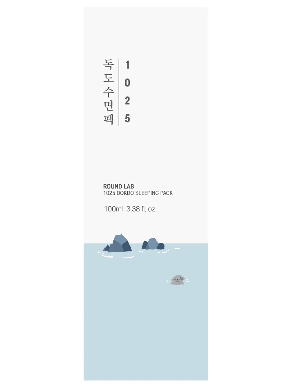 Round Lab Ночная отшелушивающая маска с морской водой 1025 Dokdo Sleeping Pack 100 мл