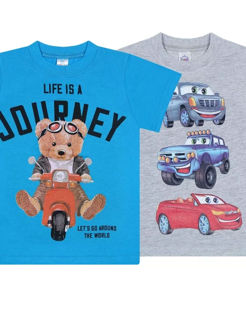 Футболка для садика.мальчик.набор 2 шт