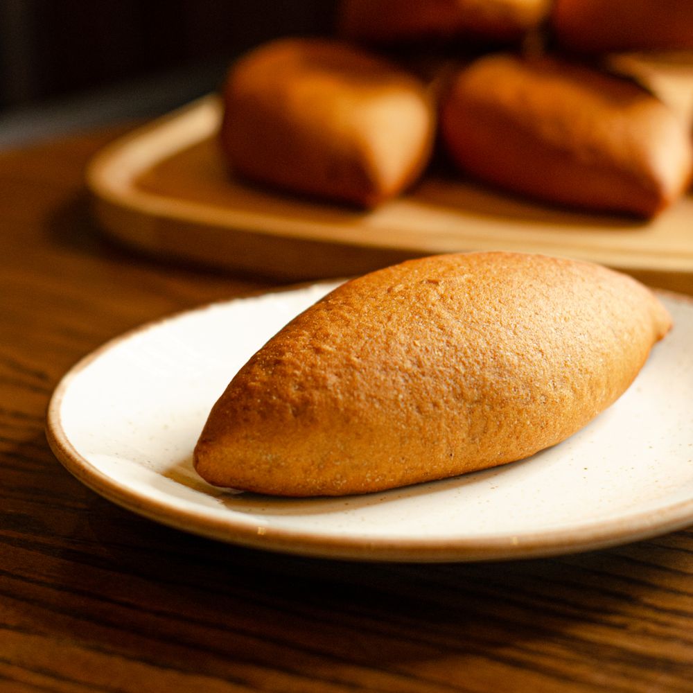 Пирожок ржаной тыква/печеный перец