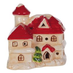 GAEM Фигурка декоративная "Домик" с подсветкой, L10,5 W7,5 H10 см