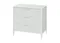 Комод Type 3 ящика ширина 90 см (белый)