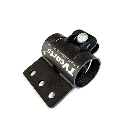 проходная труба с зажимом и пластиной