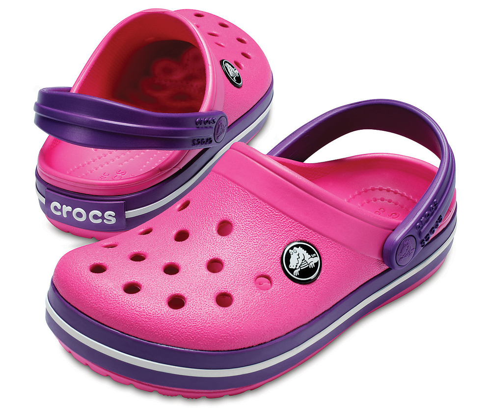 Сабо детские Crocs Crocband Paradise Pink Amethyst