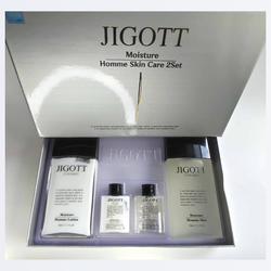 Набор увлажняющих средств для мужчин JIGOTT MOISTURE HOMME SKIN CARE 2SET подарочный