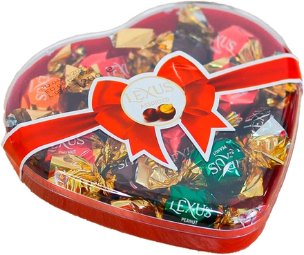 Шоколад Лексус Конфеты с Кремовыми Начинками в пластиковой подарочной коробке / Lexus Assorted plastic gift box 120г