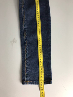 Джинсы зауженные, визуально на 42 размер