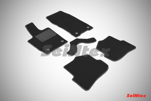 Ворсовые коврики LUX для Audi A1 2010-н.в., Seintex.86321