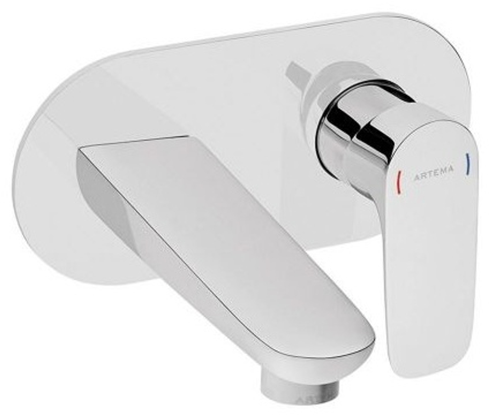 Смеситель для раковины/Vitra X-Line Built-in/A42399EXP/на стену/рычажное/внешняя часть, шт