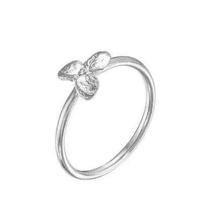 кольцо на верхнюю фалангу гортензия mini