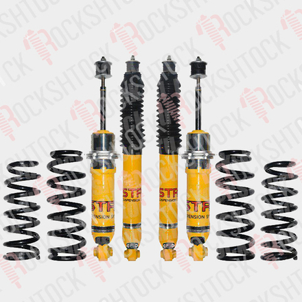 Mitsubishi Pajero 3/4 v.73 лифт-комплект регулируемой подвески +2" ST9000