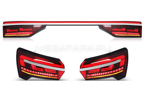 Задние фонари Ауди А6 (C8) 2019-2021 V2 Type [Комплект Л+П; Светодиодные; Динамичный поворотник]