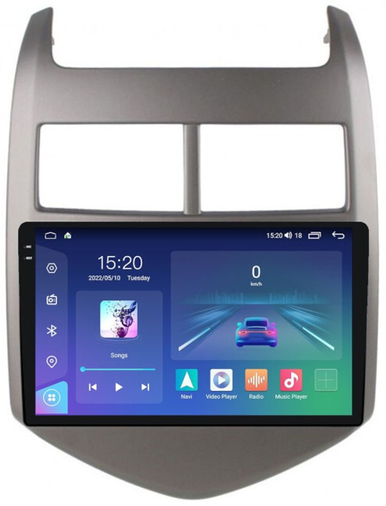 Магнитола для Chevrolet Aveo 2012-2015 - Parafar PF992U2K Android 11, QLED+2K, ТОП процессор, 8Гб+128Гб, CarPlay, SIM-слот