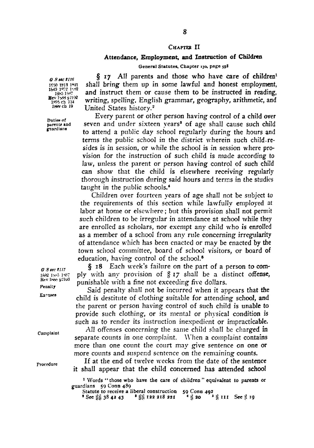 Connecticut School Document | Сборник