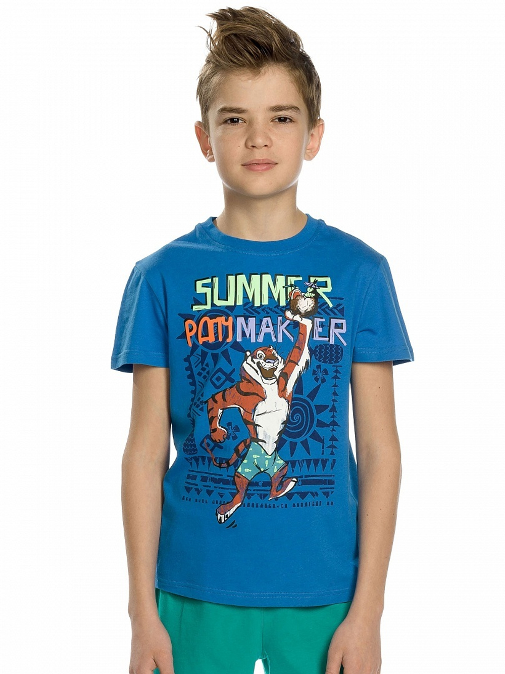 Комплект для мальчиков футболка и шорты