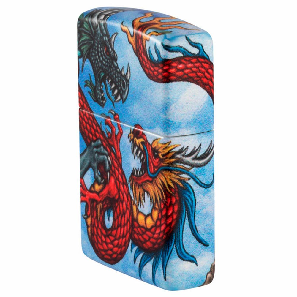 Зажигалка Zippo Dragon с покрытием White Matte (49354) - купить по выгодной  цене | PenForMen