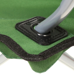 Стул-кресло 52х52х85.5 см, зеленый, с подстаканником, 100 кг, Green Days, YTBC002-4