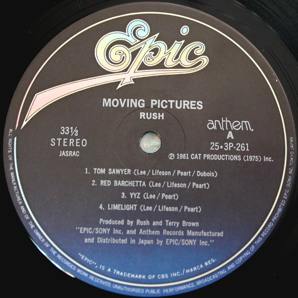 Rush / Moving Pictures (LP)