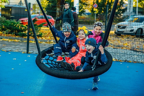 Качели Лодочка Флора