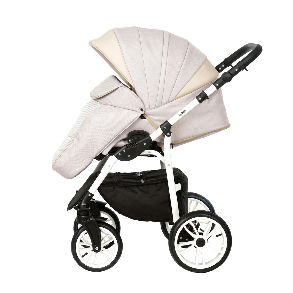 Коляска 3в1 INDIGO F in 01 (бежевый)