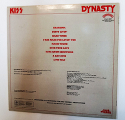 Винтажная виниловая пластинка LP Kiss Dynasty (UK 1979)
