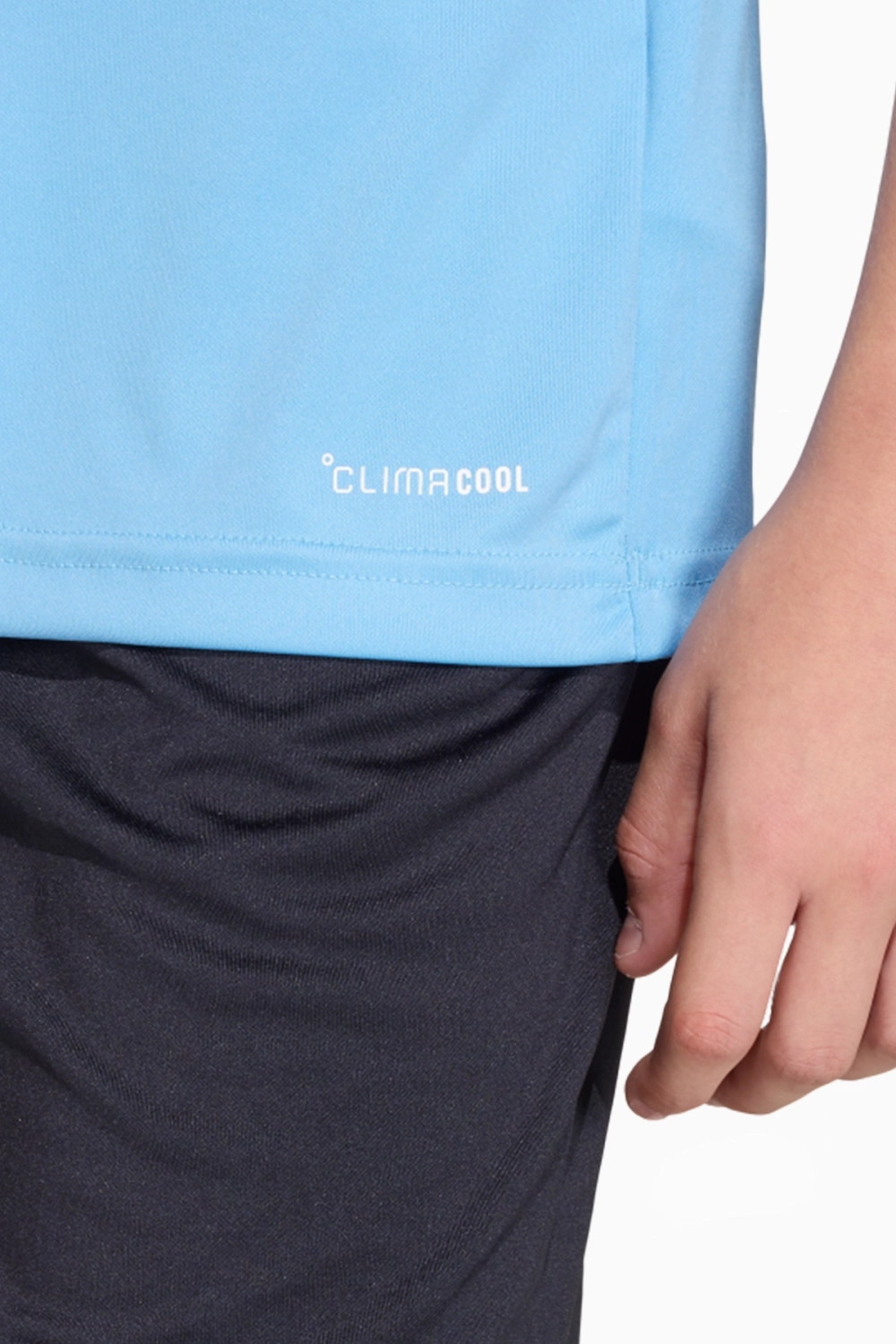 Футболка adidas Entrada 26 Junior - голубой