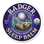 Badger, органический бальзам для сна, лаванда и бергамот, 56 г (2 унции)