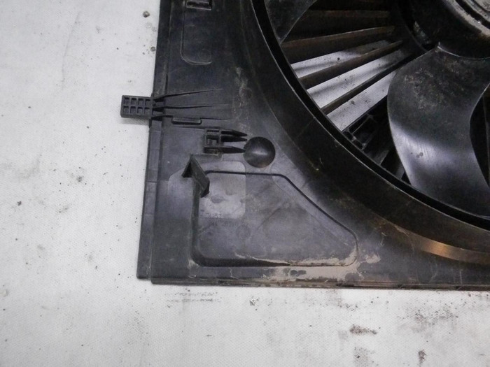 Диффузор с вентилятором Mercedes GLC X253 (15-22)