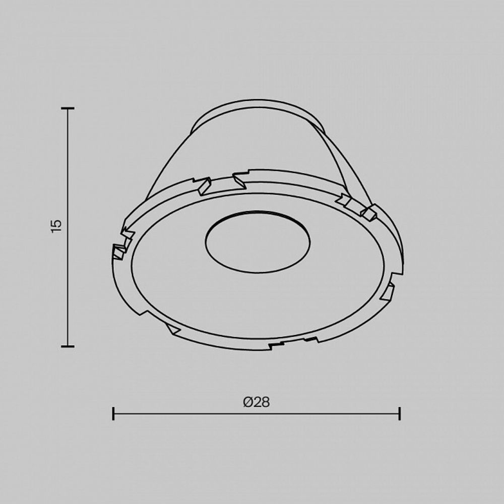 Линза Maytoni Accessories LensCD28-36