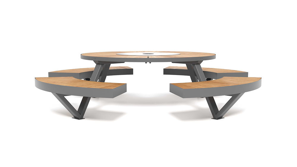 Стол с зонтом SK00148