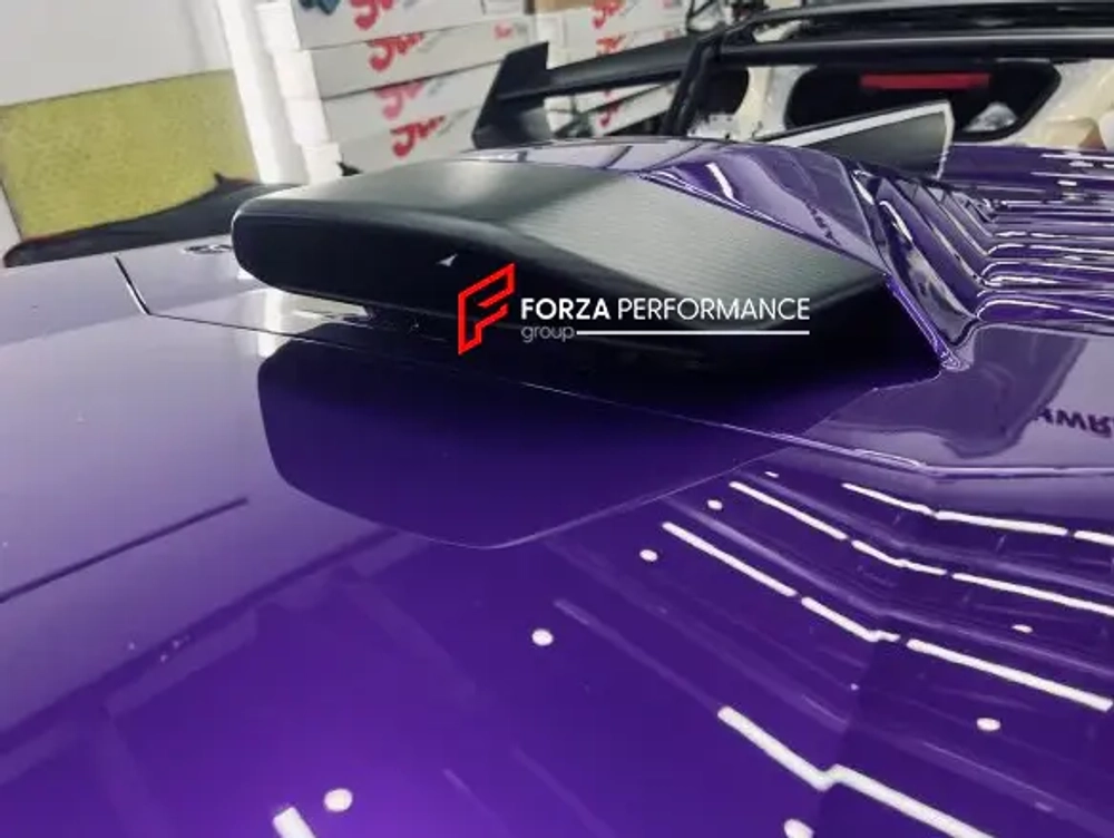 Карбоновый обвес переделка для Lamborghini Huracan в STO Ламборгини Хуракан