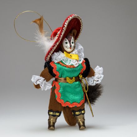 Ёлочная игрушка Кот в сапогах