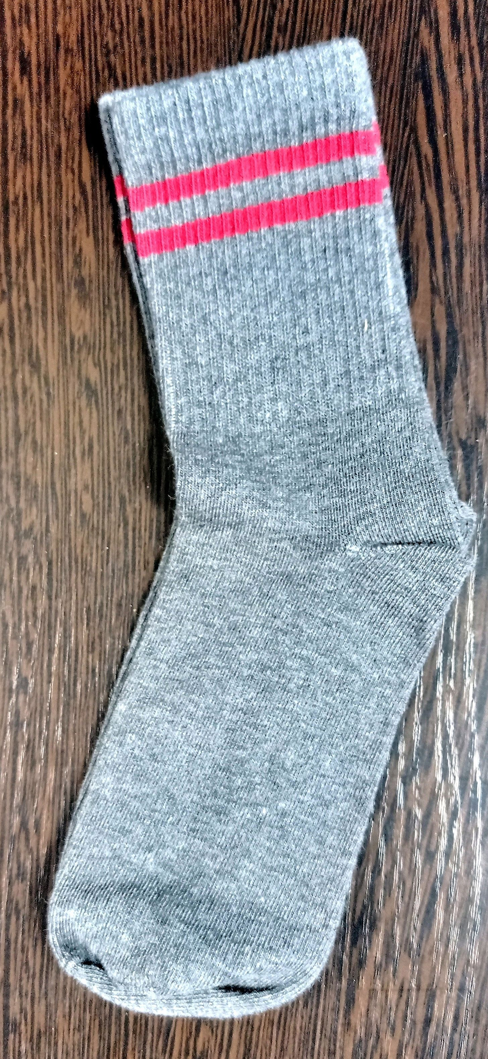 Носки детские 1 пара, хлопок, размер 22-24, цвета серый и меланж-васильковый