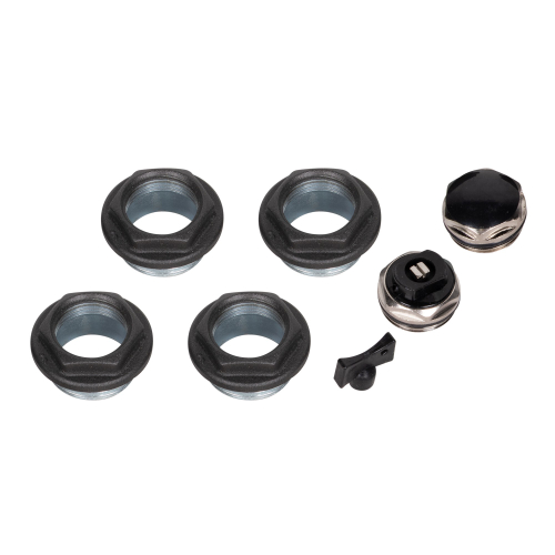 Комплект монтажный Royal Thermo 1”х 3/4quot; черный