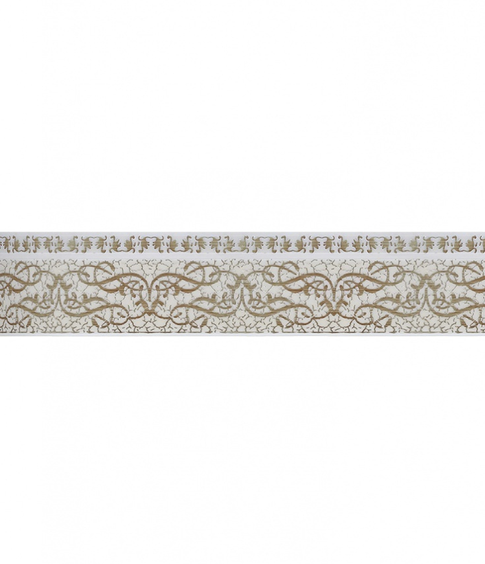 Пластиковый карниз с тиснением Legrand 3-х рядный Прима 2000 мм