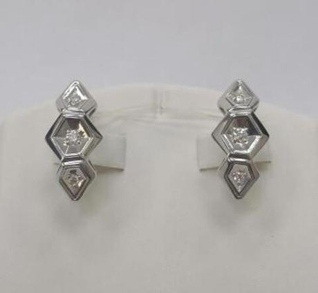 Серьги из золота с бриллиантами