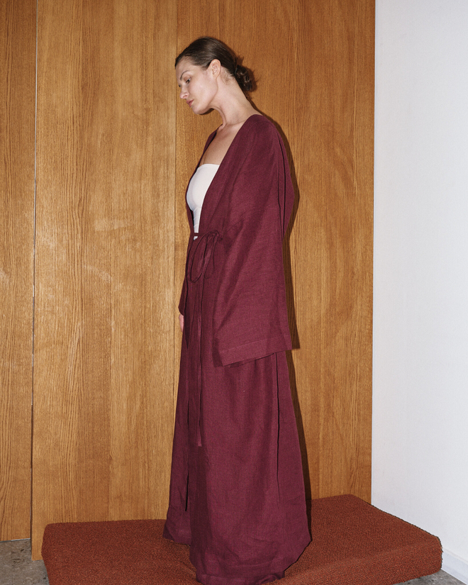 Тренч из льна — Vinous