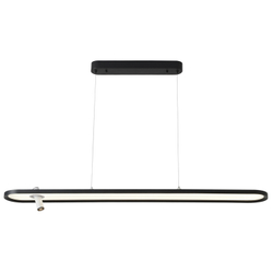 Светильник подвесной Crystal Lux CONTOUR SP45W LED BLACK