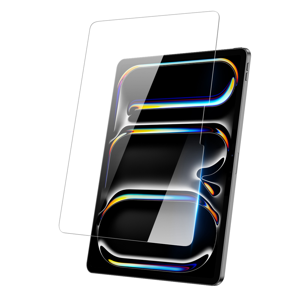 Закаленное стекло 2шт. от Dux Ducis для планшета iPad Air 13 (2024-2025), серия 2.5D-2 Full Screen Glass-2Pack