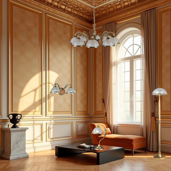 Потолочная люстра Reccagni Angelo PL.3830/8