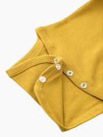 Боди Mjölk Mustard с длинным рукавом