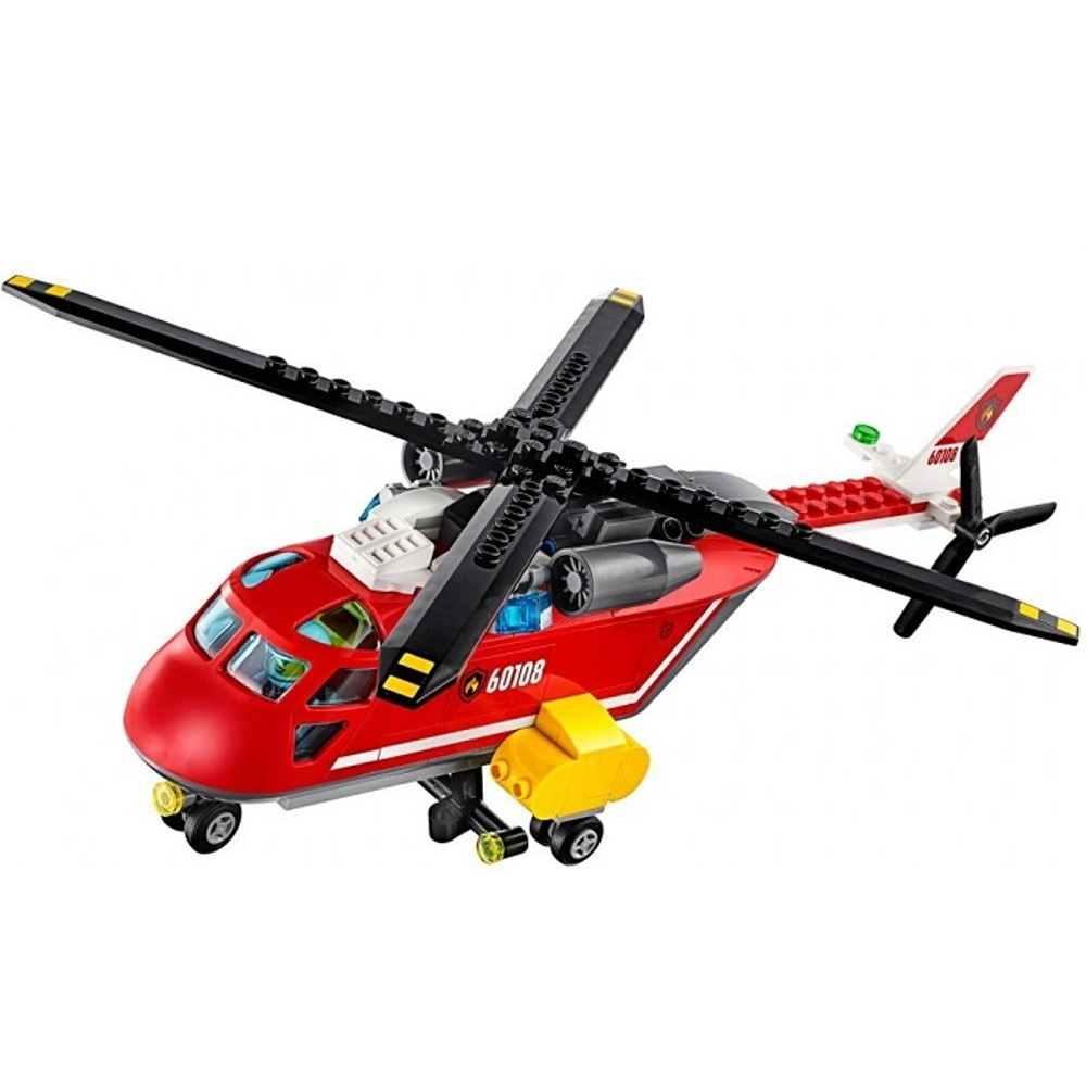 LEGO City: Пожарная команда быстрого реагирования 60108 — Fire Response Unit — Лего Сити Город