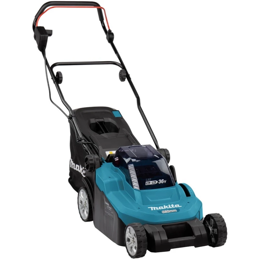 Аккумуляторная газонокосилка Makita DLM382Z: Вт, нож 38 см, DLM382Z