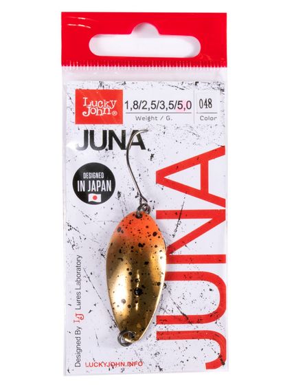 Блесна колеб. Lucky John JUNA длин.39мм/05,0г 048