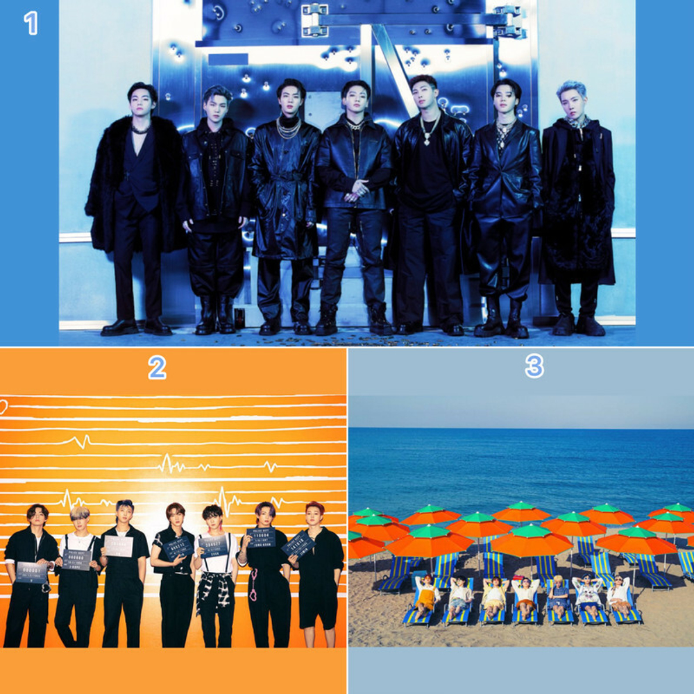 Плакат BTS Map Of The Soul: 7, Butter, Proof