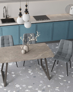 Стул Одди NEW велюр серый