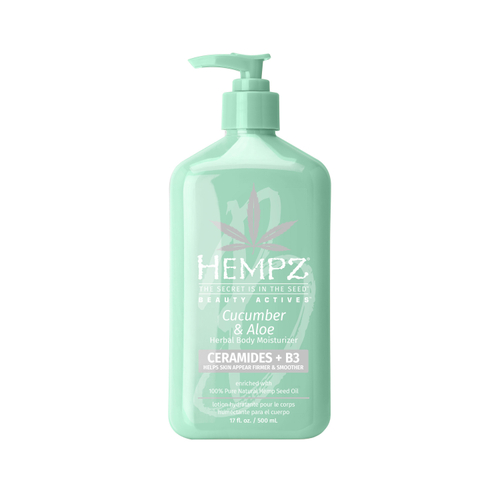 Hempz cucumber & aloe ceramides + b3 500ml