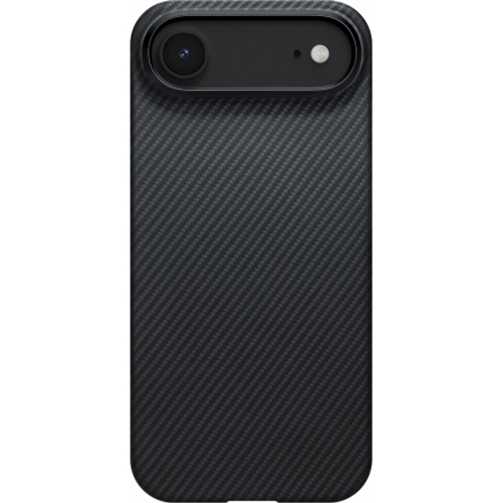 Ультра тонкий чехол Pitaka для iPhone 17 Air, Черный