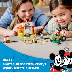 LEGO Disney Mickey and Friends: Ферма Микки и Дональда 10775 — Mickey Mouse & Donald Duck's Farm — Лего Дисней Микки и друзья