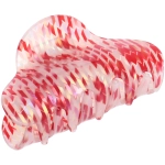 Заколка - краб для волос «AKS-EMPIRE», классика, микс 6 цветов, 8*4,5см