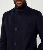 Шерстяное пальто Mintrax2441 HUGO - темно-синий(50528837)